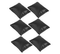 LIFKOME Lot De 6 Coussins De Montre en Cuir Synthétique Souple pour Présentoir De Bijoux pour Bracelets Montres Magasin De Détail
