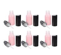 LIFKOME Lot de 6 Flacons Vaporisateurs d'Huiles Essentielles en Verre Rose 15Ml Étanches sans Fuite Rechargeables pour Parfum pour Voyage et Transport Sécurisé