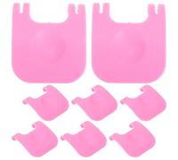 LIFKOME Lot de 8 Boucles Fixes en PP pour Cage à Fil Métallique, Accessoires pour Petits Animaux Installation Facile et Fixation Stable pour Lapins et Cochons d'Inde