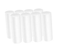 LIFKOME Lot De 8 Cylindres en Mousse Polystyrène 15cm pour Bricolage Décoration Maison Fête Mariage