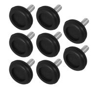 LIFKOME Lot de 8 Patins en Caoutchouc Réglables Antidérapants pour Pieds de Meubles et Lave-Linge Amortisseurs Anti-Vibrations à Vis de 12 mm Protection Sols et Stabilité pour Tables et
