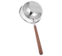 LIFKOME Louche à soupe en inox avec double bec verseur et manche ergonomique, parfaite pour la préparation et le service de soupes et potages