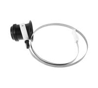LIFKOME Loupe Frontale De Réparation De Montre Loupe à Boucle en Acier Inoxydable Confortable Outil De Bijoutier pour Horlogers Usage Professionnel Grossissement 5 Fois