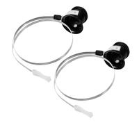 LIFKOME Loupe Frontale Serrage-tête 5X pour Réparation Montres et Bijoux, 2 Pièces, Lentille avec Fil d'acier, Outil Horloger Portable pour Micro-travaux de Précision