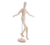 LIFKOME Mannequin Articulé Figurine Flexible pour Dessin et Peinture Outil Éducatif Artistique pour Bureau et Décoration Maison Surface Non Finie Facile à Peindre