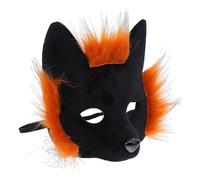 LIFKOME Masque Fox deguisement halloween mascarade masque de costume en peluche masqués