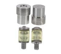 LIFKOME Matrice de Fixation Boutons Pression Acier pour Presse Manuelle Outil Main Portable et Sûr pour Couture et Maroquinerie