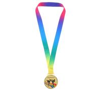 LIFKOME Médaille Finition Or de Récompense Taekwondo en Zinc Alliage Soignée de Compétition pour Entraînements et Activités Scolaires