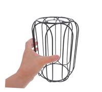 LIFKOME Metal Pendant Lamp Shade Rustic Industrial Light Cage Cover For Ceiling And Floor Lamps American Country Style For Living Room Bedroom Dining Room Cafe And Bar