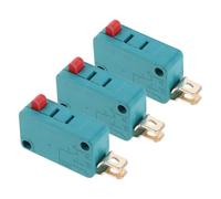 LIFKOME Micro-Interrupteur 2 Broches pour Pistolet Soudeuse de Goujons | Boîtier Plastique, Contacts Métal, Connexion Directe à Enficher, Usage Atelier Carrosserie, Vert