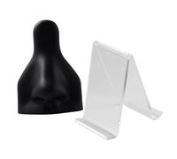 LIFKOME Modèle de Nez Silicone Souple pour Entraînement Piercing Simulation Anatomique Surface Douce et Flexible Support Inclus Pratique et Transport Facile