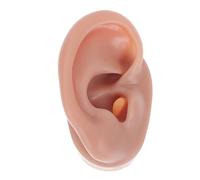 LIFKOME Modèle Oreille Silicone Souple Réutilisable Pour Perçage Oreilles Droit Outil Pratique Pour Formation Médicale Et Affichage Audition