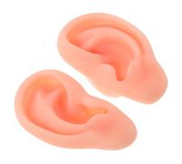 LIFKOME Modèle Oreille Silicone Souple Réutilisable Pour Pratique Percing Formation Piercing Bijoux Apprentissage