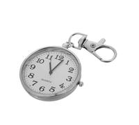 LIFKOME Montre De Poche en Métal avec Porte-clés pour Infirmière Horloge Suspendue Multi-usages pour Étudiants Et Examinations