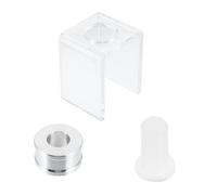 LIFKOME Moule à Rouge à Lèvres Support 1 Trou en Silicone 2 Ensembles Lot de Sets Présent pour Rouge à Lèvres DIY pour Amie ou Petite Amie