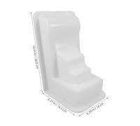 LIFKOME Moule Colonne Romaine Moule Réutilisable pour La Construction Moule à Béton Moulage Moule Réutilisable pour Colonnes Bricolage Moule De Bloc De Balustrade en Béton Xps Blanche