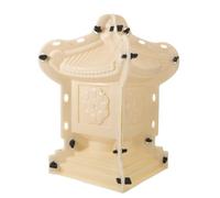LIFKOME Moule Robuste Statue en Lanterne Plastique de Pagode Réutilisable Design Résistant aux Intempéries, Matériau pour Décoration Extérieure de Jardin