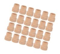 LIFKOME Moxa Sticks Holder Wood 19mm Diameter 50pcs Secure Stable Hold for Moxa Therapy at Home and Health Salon
