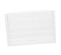 LIFKOME Organisateur De Maquillage Porte-Accessoires 5 Tiroirs en Acrylique Transparent Multifonction pour Bureau Et Rangement Bijoux sur Coiffeuse