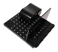 LIFKOME Organisateur Mural Pegboard avec Étagère et Accessoires Kit Combiné sans Perçage pour Rangement Maison Bureau Cuisine Chambre et Salon