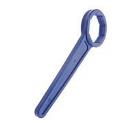 LIFKOME Outil D'ouverture de Couvercle de Seau Plastique Bleu 5-10l, Clé pour Bouchon de Fût Compacte et Solide, Usage Industriel et Manutention de Fûts