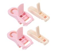 LIFKOME Outil pour Cils de Patte de Chat Lot de 4 Pinces Recourbe-Cils Accessoire Maquillage Léger pour Voyage et Présent Femmes