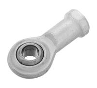 LIFKOME Palier de Rotule Joint Fileté Roulement à Billes Fileté M10 Trou 12mm Fer Argenté pour Tapis de Course et Vélo D’Exercice, Entraînement Intensif