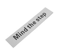 LIFKOME Panneau de Sécurité Avertissement Marche Escalier Extérieur Panneau Caution Steps Antidérapant Haute Visibilité Signalisation Prévention Accidents Intérieur et Extérieur