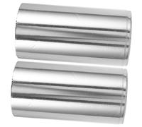 LIFKOME Papier Aluminium pour Ongles Gel 2 Rouleaux 3 Mètres Feuilles Fines Dépose Vernis Gel Manucure Domicile et Salon