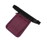 LIFKOME Paquet Banane Réglable Pour Barbier Paquet De Rangement Pour Ciseaux Multi-poches Violet Ceinture Unisexe Professionnel Coiffure Voyage