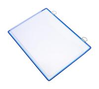 LIFKOME Paquet de Rangement Mural Suspendu A4 Transparent Rentrée Scolaire | Pochette à Dossiers Épaisse en Plastique, Accès Simple, pour Documents et Courrier à Maison