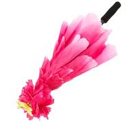 LIFKOME Parapluie en Tissu Délicat à Fleurs Pivoines pour Danseuse Garçon et Filles, Accessoire de Costume Artistique, 60 Cm Rose Fuchsia, Décoration et Photographie de Scène