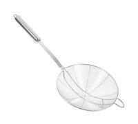 LIFKOME Passoire Acier Inoxydable avec Double Spirale Écumoire à Mailles Fines pour Friture Pâtes et Légumes Manche Ergonomique Chaleur Ustensile de Cuisine Multifonction pour Égoutter et