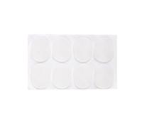 LIFKOME Patchs embouchure 8 pièces pour saxophone ténor et clarinette alto, silicone blanc, protection des dents et confort d'appui pour instruments à vent