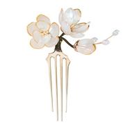 LIFKOME Peigne à Cheveux Vintage Style Chinois Avec Embellissement De Lotus Accessoire Floral Pour Femmes Pour Mariages Occasions Spéciales
