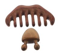 LIFKOME Peigne de Massage Bois Naturel Gua Sha à Dents Larges pour Visage et Chevelu Outil Sculptant et Relaxant Multifonction pour Soins Du Corps et Du Visage