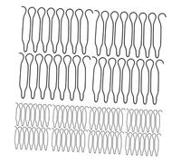 LIFKOME Peignes à Cheveux Ondulés et Pinces Latérales 40 Pièces, Taille Standard, Fixation Invisible et Extensible pour Femmes et Filles, Accessoires Coiffure Polyvalents pour Chignons