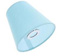 LIFKOME Petits Abat-Jour Pour Lampes De Table Et Lampadaire Abat-Jour Douille E14 Style Rétro Abat-Jour En Tissu Tissu Vintage (Bleu)