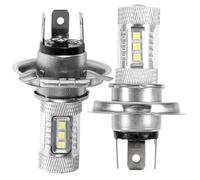 LIFKOME Phare de Voiture LED H4 12v 2 Pièces Éclairage Antibrouillard Haute Luminosité Faible Consommation pour Conduite sur Route et Sécurité