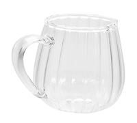 LIFKOME Pichet à Lait Verre De Lait Récipient à à Café Pichet à Mousse De Verre