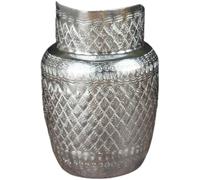 LIFKOME Pichet métallique multifonction pour décoration maison, broc à eau en alliage avec poignée confortable, adapté service de boissons et sauces