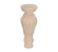 LIFKOME Pied de Table en Bois Massif Distribution Uniforme du Poids Design Artistique Classique Style Européen Dimensions 20x7,3x7,3 Cm pour Rénovation Maison