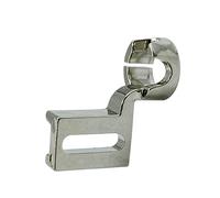 LIFKOME Pied Presseur Acier Inoxydable pour Machine à Coudre Basse Pied Règle Ouvert avec Longue Compatible Brother Singer Babylock et Plus