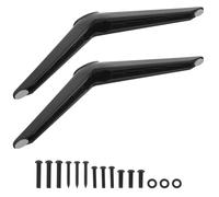 LIFKOME Pieds de Table de télévision Supports écran Plat Socle TV Socle pour écran Plat Support de Montage pour téléviseur Intelligent Base de Montage pour téléviseur Intelligent Black