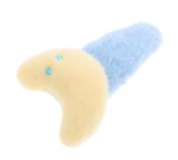 LIFKOME Pince à Frange Duveteuse Lune Épingle à Cheveux Peluche Ornement De Cheveux Lune Pour Femme