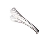 LIFKOME Pince à Nourriture Acier Inoxydable Pince à Pain Pour Gâteaux Pains Salades Résistant Chaleur Facile à Manipuler