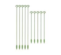 LIFKOME Piquets de Soutien des Plantes 10 Pièces Support de Support D'orchidée Tige Unique Fixe pour Plantes Succulentes en Fibre de Verre pour Jardinage d'Intérieur