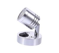 LIFKOME Plafonnier Led 12 V Pour Camping-car Applique Murale Pour Bateau Yacht Lampe En Aluminium Lumière Blanche Chaude 3 W Pour Camping-cars Et Camions