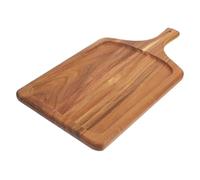 LIFKOME Planche pour Pizza et Steak Plateau de Service Naturel avec Poignée Ergonomique Assiette Polyvalente pour Restaurant et Alimentaire