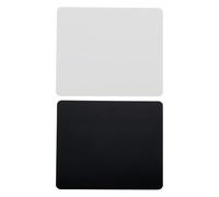 LIFKOME Plaque Acrylique Miroir Lisse Blanc 2pcs pour Décoration Photo Studio Accessoires Anti-Rayures pour Fond Photographique et Ornement